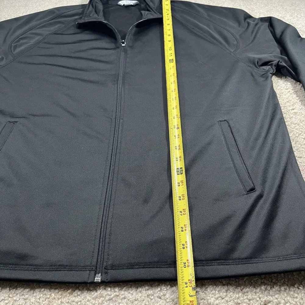 Smitty Men's Baseball Jacket Size XL Pullover And Full Zip Up Black Referee